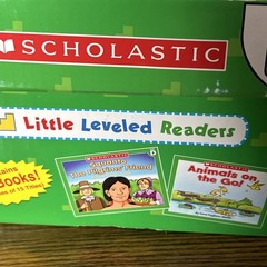 Scholastic Little Leveled Readers Levels B-74, C-71, D-75 Books 220 Total Books