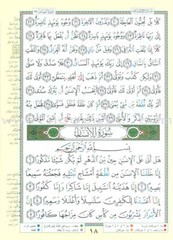 Tajweed Qur’an (Juz’ Tabarak and Amma, Obvious Edition) مصحف التجويد