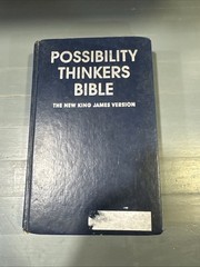 Holy Bible Possibility Thinkers Edition NKJV Robert Schuller 1984 Thomas Nelson