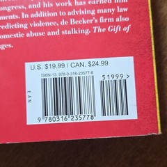 Gavin De Becker The Gift of Fear: Survival Signals 2021 Trade Paperback