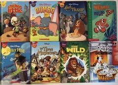 Lot Of 20 DISNEY’S WONDERFUL WORLD OF READING – Nemo – Dumbo – Aladdin