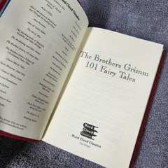 THE BROTHERS GRIMM: 101 Fairy Tales Flexi Bound Faux Leather Classic
