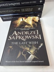 Lot of 7 The Witcher Saga Books 1-7 by Andrzej Sapkowski Paperback Gollancz