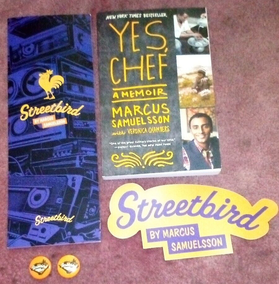 Yes Chef A Memoir – Veronica Chambers & Marcus Samuelsson (2013 Paperbck) Signed