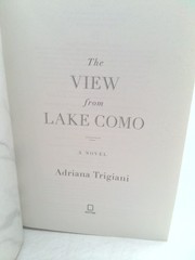 The View from Lake Como (1st Ed) by Trigiani, Adriana