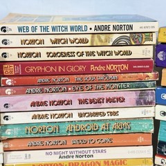 Lot of 60+ Andre Norton science fiction & fantasy Vtg paperbacks Sci-fi Ace SFF