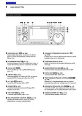 ICOM IC-7300 Transceiver Full Manual, 180 Pages – COIL BIND – TOUGH FRONT & BACK