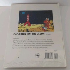 EXPLORERS ON THE MOON/POP UP BOOK (THE ADVENTURES OF By Herge – Hardcover Sealed