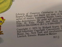 Richard Scarry Lot of (5) – 3 Large Vintage Hard Cover 60s/70s + 2 Paperbacks