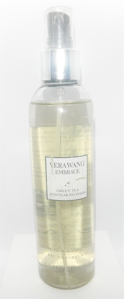 Vera Wang Embrace Green Tea & Pear Blossom 8oz fine perfume mist label damage