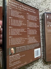Great Courses: Foundations of Western Civilization I & II – 2 books, 16 DVDs