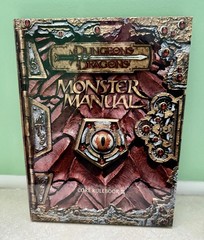Dungeons & Dragons 3rd Edition Players Handbook & Monster Manual VG Condition!!