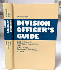 VTG Division Officer’s Guide Book 9th Edition 1989 Hardcover US Navy Coast Guard