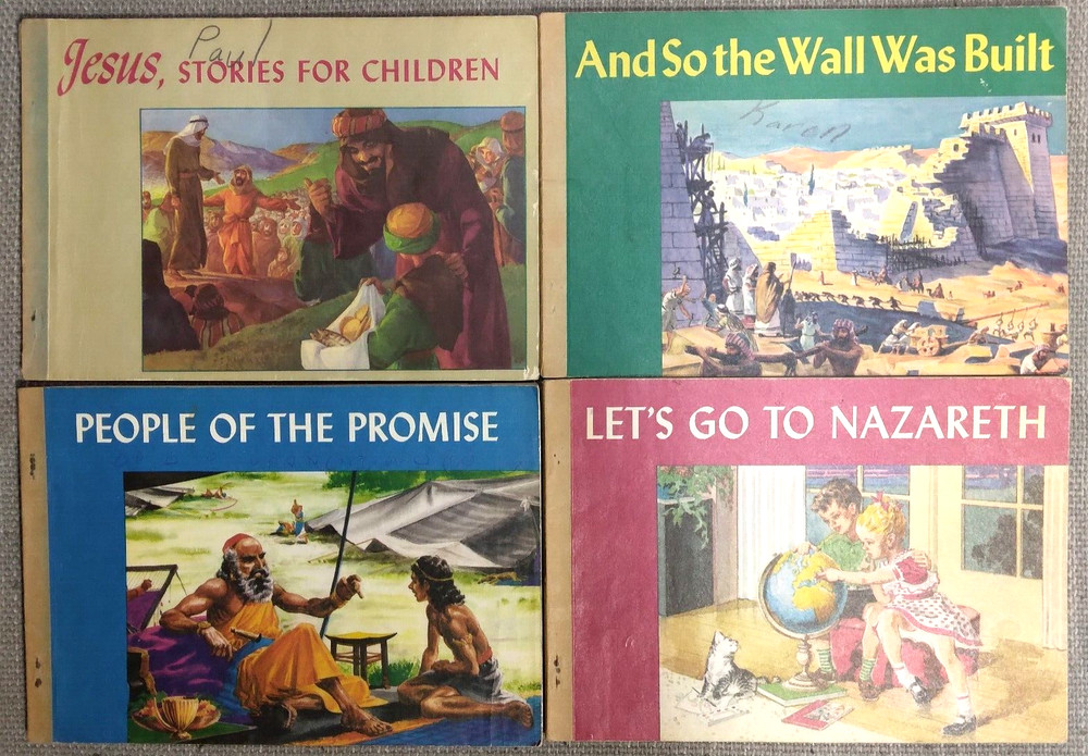 Christian Childrens Books, The Westminster Press, Paperback, Lot of 4