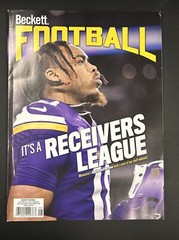 Beckett Football Price Guide It’s A Receivers League August 2024 Vol 37 No8