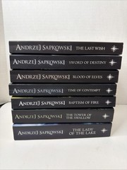 Lot of 7 The Witcher Saga Books 1-7 by Andrzej Sapkowski Paperback Gollancz