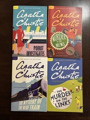 Lot 25 Agatha Christie Trade Paperbacks William Morrow Reprints Hercule Poirot