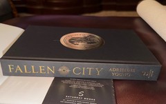 Fallen City by Adrienne Young (2025, HC) Hand-Signed With Photos & Page Overlay
