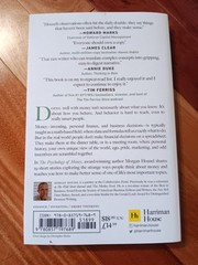 The Psychology of Money: Timeless lessons on wealth, greed, and happiness
