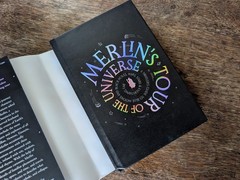 Neil deGrasse Tyson Signed „Merlin’s Tour of the Universe” 2024 Hardcover Book