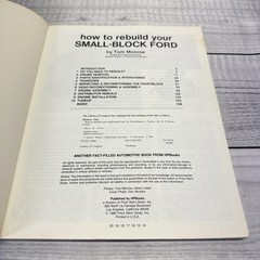 How To Rebuild Your Small-Block Ford By Tom Monroe of HPBooks 221CC to 351W