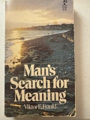 Rare Paperback Edition: Man’s Search for Meaning by Viktor E. Frankl