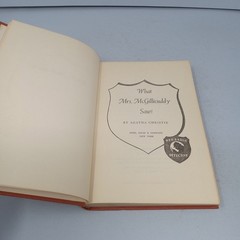 What Mrs. McGillicuddy Saw!: 1957 Hardcover by Agatha Christie