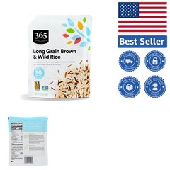 8.8 oz Microwavable Brown & Wild Rice – Healthy & Delicious Grain Base