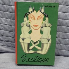 EXOTIQUE – 3 Volume Set w/ Slipcase TASCHEN Betty Page Pin-up Illustrated Books
