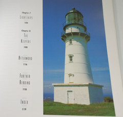 Lighthouses LARGE 12.5 x 11 in HARDCOVER by F. Ross Holland – 1995 Metro Books