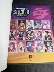 Kaleidoscope Sticker Mosaics Manga Puzzle Art Poster Book Activity Craft NEW