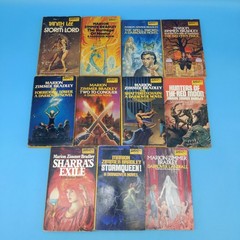 DAW Yellow Spine lot x35 vintage science fiction fantasy Carter Bradley Norton +