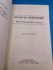 JFK and the Unspeakable by James W. Douglass Trade Paperback Touchstone 2010