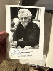 [SIGNED w/ COA] Climbing The Mountain | Kirk Douglas (1997) HCDJ *NM – 9.4*