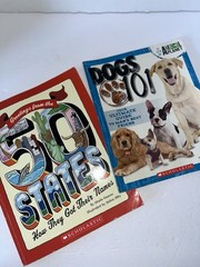 Vintage Scholastic “50 States” And “Dogs 101” Paperback Book Lot