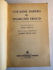 Cocaine Papers Sigmund Freud 1st Printing 1975 Vintage New American Library