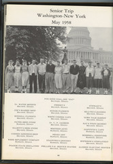 Bardolph Community High School Monitor Yearbook 1958 HB McDonough Co Illinois