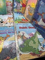 Little Golden Books Lot Of 13 Disney 1970-1990s