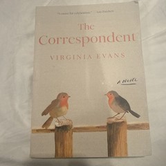 The Correspondent A Novel Paperback Book by Virginia Evans Contemporary Fiction