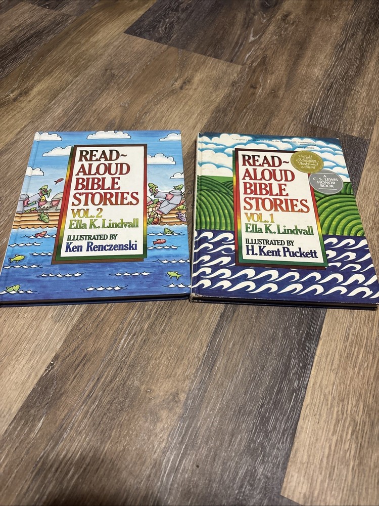 Read Aloud Bible Stories Series Volumes 1&2 Hardcover Ella K. Lindvall