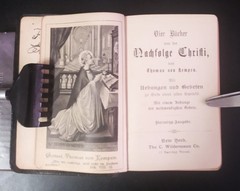 THE IMITATION OF CHRIST Vier Bucher von der Nachfolge Christi – German (1898)