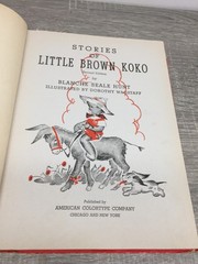 Little Brown Koko Has Fun Blanche Seale Hunt 1945 2nd Edition Children’s