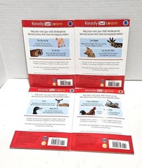Lot of 4 Ready Set Learn 2 Readers in 1 Kindergarten Level Rosie Greening