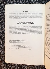 7th National Passive Solar Conference, John Hayes, Preprint Edition Vol. 7, 1982