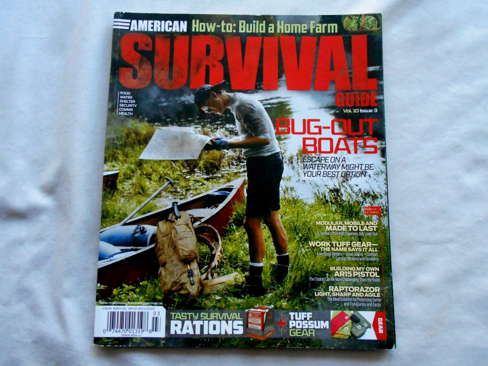 AMERICAN SURVIVAL GUIDE Magazine-MARCH,2021