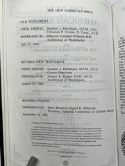 The New American Bible /Bible Catholic Word Press ~