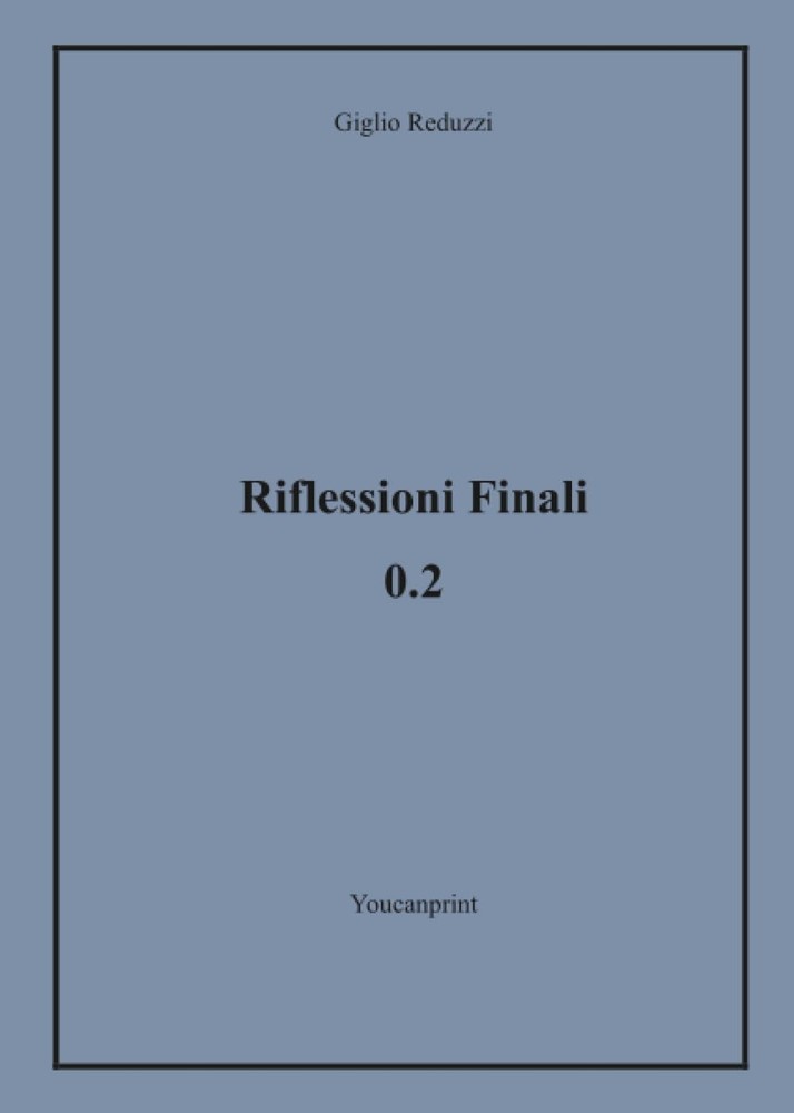 Giglio Reduzzi Riflessioni Finali 0.2 (Paperback) (UK IMPORT)