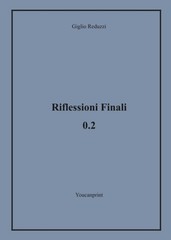 Giglio Reduzzi Riflessioni Finali 0.2 (Paperback) (UK IMPORT)