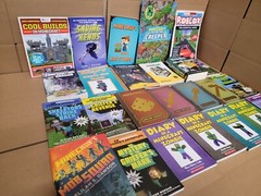 Lot of 6 Minecraft Guide Mojang Gamers Adventure Diary Chapter Book Random MIX