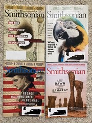 Lot of 4 Smithsonian Magazines – November 2025 thru March 2026